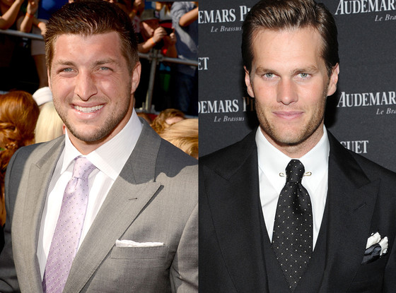 Tim Tebow, Tom Brady Tim Tebow, Tom Brady